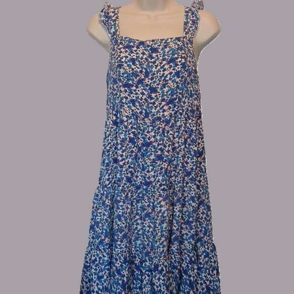 Womens Maxi Tiered  Sundress by Nanyuaya Size Small - Picture 1 of 3